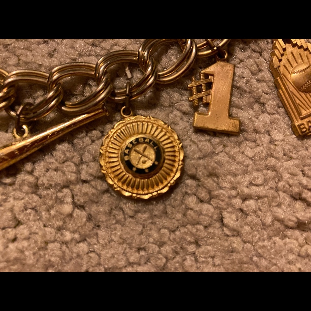 Baseball Theme Charm Bracelet - image 4